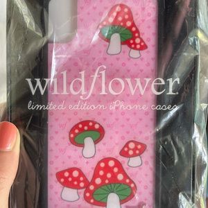 Mushroom Wildflower phone case